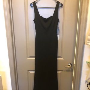 Sweetest thing black maxi dress